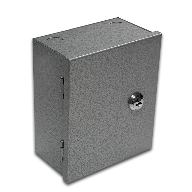  Enclosure  Cabinet Alarm Locking Box  Security camera power 